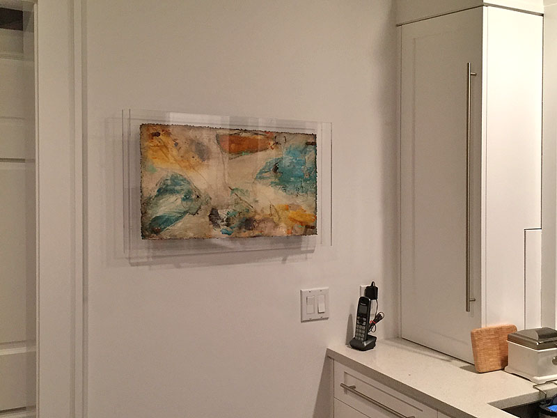 picture installed at home by washington square