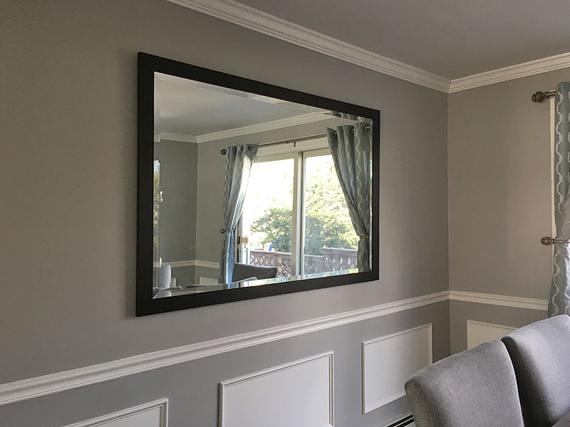 mirror installation in home by washington square