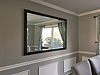 mirror installed in dining room